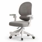 Fotel gamingowy, obrotowy do biurka dziecięcego KIDS GRAY KO53SZ - obrazek 3