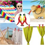 Klamra do trzymania ręczników Spinka 13 cm na plaże Papuga KLP01 2 szt - obrazek 3