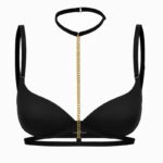 Ozdobny CHOKER do biustonosza ALICE Z PUDEŁKIEM - obrazek 2