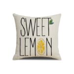 Poszewka na poduszkę 45 x 45 cm SWEET LEMON POD163