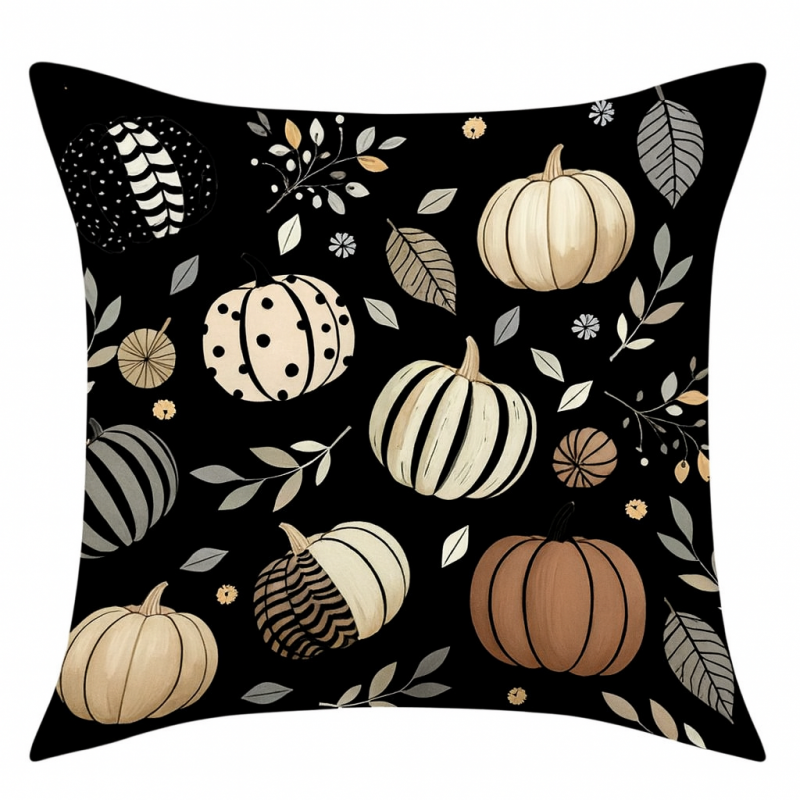 poszewka-na-poduszke-45x45cm-piekny-druk-jesien-dynie-pod242 Poszewka na poduszkę 45x45cm piękny druk jesień, dynie - POD242 - obrazek 1
