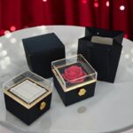 Pudełeczko Walentynkowe Rose Treasure Box na biżuterię mydlana Wieczna Róża Obrotowe PDOZ26CZ - obrazek 4