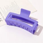 Spinka do włosów duża klamra XL ciemny fiolet 13cm SP277CF - obrazek 3