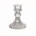 Świecznik dekoracyjny, szklany Glamour 10 cm - SW11 - obrazek 4