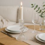 Świecznik dekoracyjny, szklany Glamour 13 cm - SW15 - obrazek 3