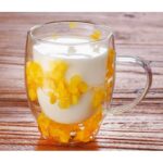 Szklanka termiczna z kwiatami w środku, hortensje 300 ml 1szt SZK153 - obrazek 3