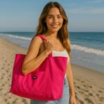 Torba materiałowa minimalistyczna duża TP15F - obrazek 2