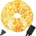 Wąż świetlny, lampki zewnętrzne 8,5 metra CIEPŁE BIAŁE LAMP29CB - obrazek 5