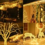 Zewnętrzne/ wewnętrzne lampki choinkowe drucik 1000 LED 100m, ciepłe białe LAMP35CB - obrazek 2