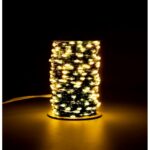 Zewnętrzne/ wewnętrzne lampki choinkowe drucik 1000 LED 100m, ciepłe białe LAMP35CB - obrazek 5