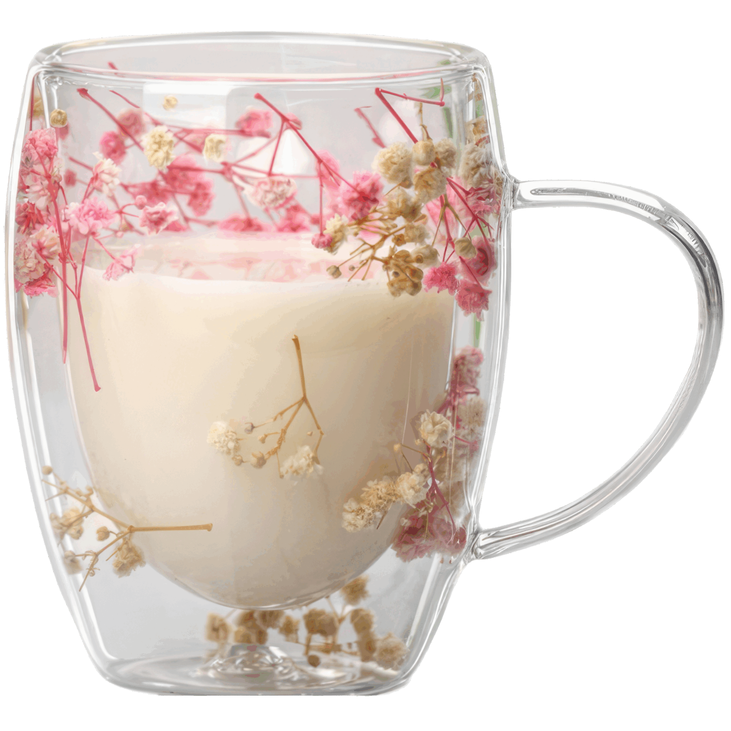szklanka-termgrdgiczna-z-kwiatami-w-srodku-gipsowka-300ml-1szt-szk78 Szklanka do Herbaty Kawy Termiczna z Kwiatami w Środku 300ml - obrazek 1