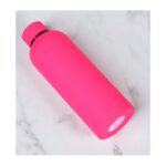 Bidon, butelka termiczna 500ML, stal nierdzewna z powłoką SOFT TOUCH fuksja BD46F - obrazek 4