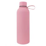 Bidon, butelka termiczna 500ML, stal nierdzewna z powłoką SOFT TOUCH jasny róż BD46R - obrazek 2