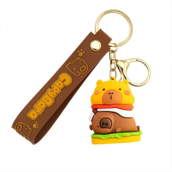 Brelok do kluczy Kapibara "kanapka" CAPYBARA BRL377