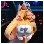 Brelok do kluczy SWEET CAT ORANGE BRL275 - obrazek 2