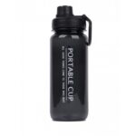 BUTELKA NA WODĘ BIDON NA SIŁOWNIĘ FITNESS 600ml przenośny mały BD04 - obrazek 2