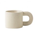 Ceramiczny, nakrapiany kubek z uchem 300 ml CUP21 - obrazek 2
