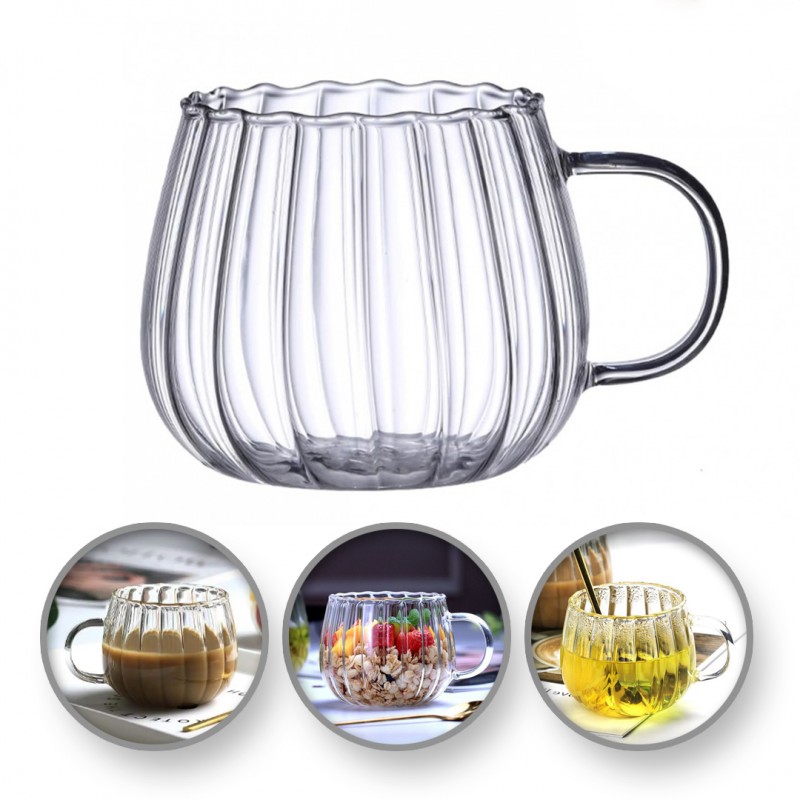 filizanka-z-falowanymi-sciankami-ryflowana-400-ml-1szt-szk52 Filiżanka z falowanymi ściankami Ryflowana z uchem 400 ml 1szt SZK52 - obrazek 1