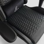 Fotel gamingowy obrotowy EvoChair z masażerem i regulowanymi podłokietnikami KO45CZ - obrazek 4