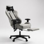 Fotel gamingowy obrotowy EvoChair z masażerem i regulowanymi podłokietnikami KO45SZ-MAT - obrazek 2