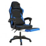 Fotel gamingowy obrotowy VECTOR z masażerem i podnóżkiem KO48N - obrazek 4
