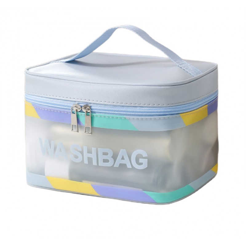 kosmetyczka-rozkladana-washbag-kuferek-niebieska-ks73 Kosmetyczka rozkładana WASHBAG kuferek niebieska KS73 - obrazek 1