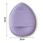 Mini puszek, gąbeczka na palec do makijażu 3x4 cm 2 szt GB18 - obrazek 5