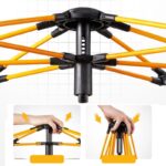 Namiot kempingowy składany 2-3 osobowy 200x140x115cm BAL12ZIE - obrazek 5