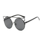 OKULARY LUSTRZANE OVER&OVER - CZARNE Z CZARNYMI OPRAWKAMI OK83WZ2 - obrazek 2