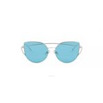 Okulary przeciwsłoneczne GLAM ROCK FASHION Niebieskie Transparentne OK21WZ15 - obrazek 3