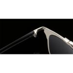 OKULARY PRZECIWSŁONECZNE LUSTRZANE MODEL SHINE SREBRNO-NIEBIESKIE OK6 - obrazek 5