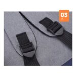 Plecak sportowy USB szary PL150WZ2 - obrazek 5