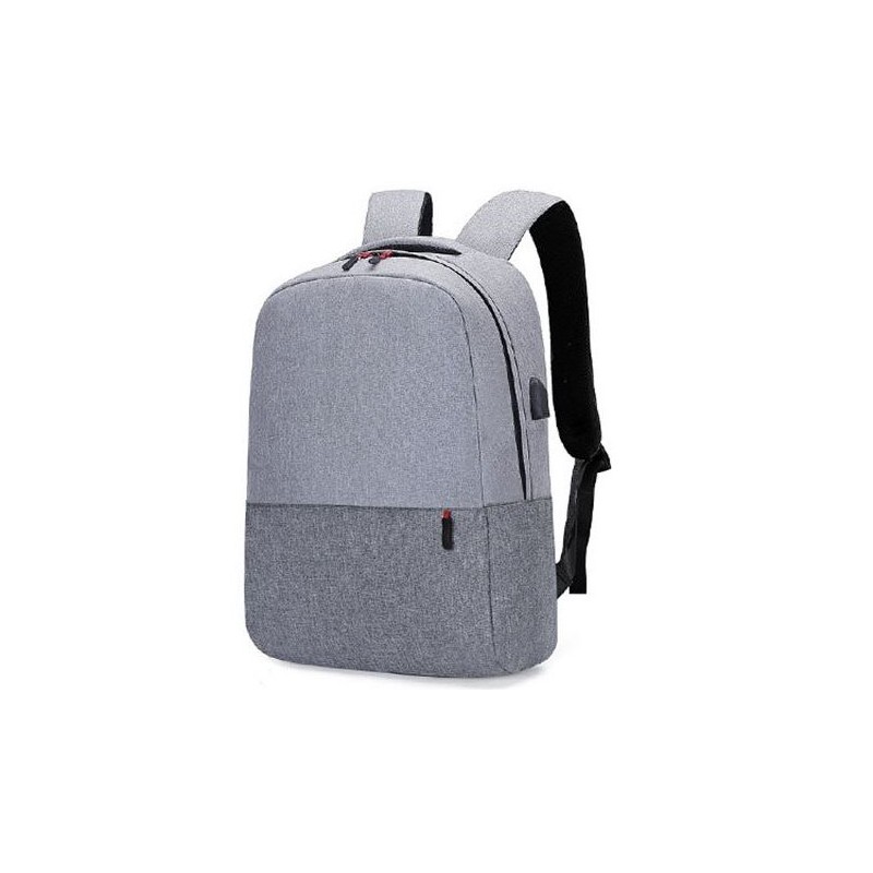 plecak-sportowy-usb-szary-pl150wz2 Plecak sportowy USB szary PL150WZ2 - obrazek 1