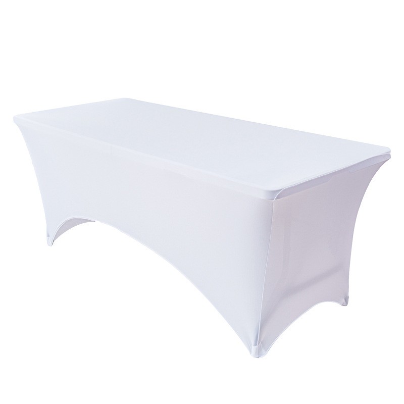 pokrowiec-bieznik-na-stol-cateringowy-bialy-elastyczny-183x76x76cm-bzk13 Pokrowiec, bieżnik na stół cateringowy, obrus biały elastyczny 183x76x76cm BZK13 - obrazek 1