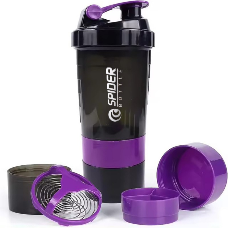 shaker-sportowy-bidon-twist-off-do-odzywki-bialkowej-z-sitkiem-500ml-bd55fio Shaker sportowy, bidon Twist Off do odżywki białkowej z sitkiem 500ML BD55FIO - obrazek 1