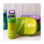 Śniadaniówka LUNCH BOX zestaw z bidonem zielony PJM47ZIE - obrazek 4