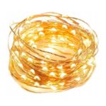 Światełka lampki na żyłce wewnętrzne 100 LED CIEPŁE BIAŁE LAMP24CB - obrazek 3