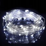 Światełka lampki na żyłce wewnętrzne 50 LED ZIMNE BIAŁE LAMP10B - obrazek 3