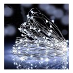 Światełka lampki na żyłce wewnętrzne 50 LED ZIMNE BIAŁE LAMP10B - obrazek 4
