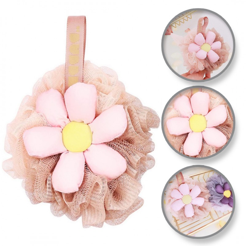 szczotka-gabka-do-mycia-ciala-sweety-na-mokro-xl-15cm-gb14r Szczotka gąbka do mycia ciała SWEETY na mokro XL 15cm GB14R - obrazek 1