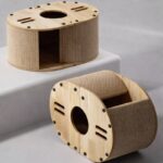 Tekturowy drapak dla kota, budka, domek, legowisko - 57 x 39,5 x 25 cm KOT31 - obrazek 3