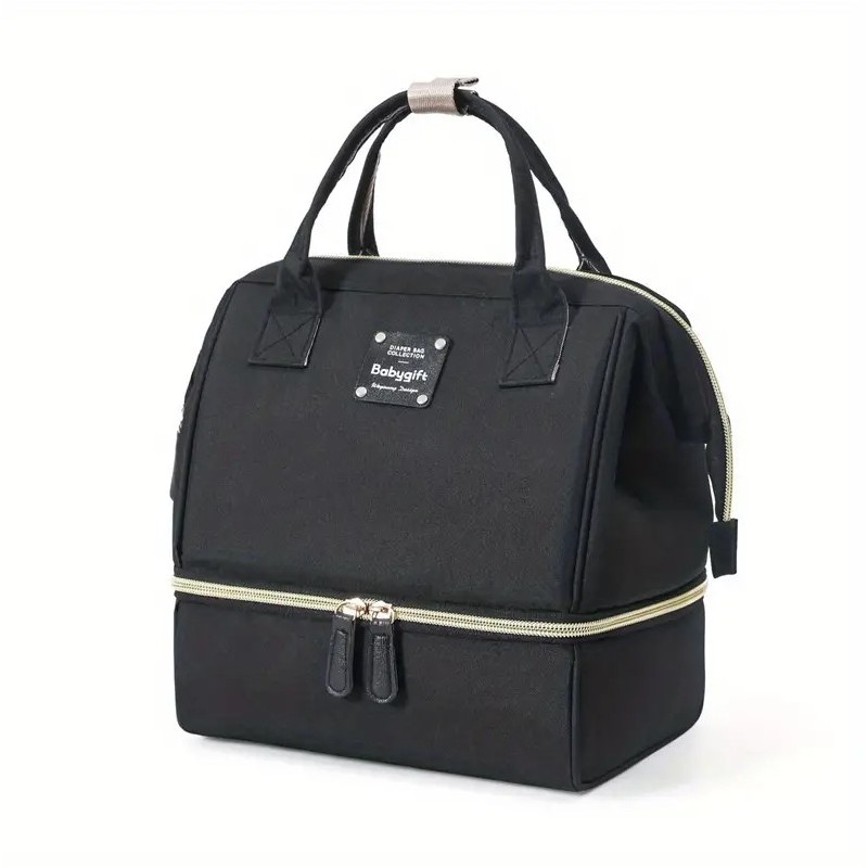 torba-organizer-do-wozka-2-komory-26x23x18cm-czarna-plm29cz Torba, organizer do wózka 2 komory 26x23x18cm czarna PLM29CZ - obrazek 1