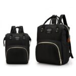 Torba, organizer, plecak dla mamy Czarny PLM10CZ