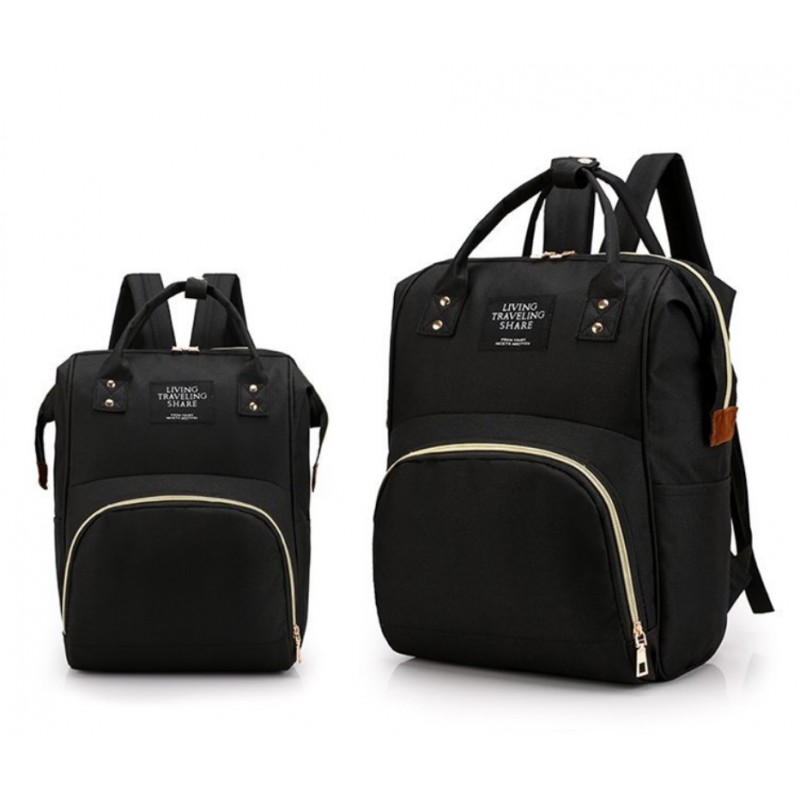 torba-organizer-plecak-dla-mamy-czarny-plm10cz Torba, organizer, plecak dla mamy Czarny PLM10CZ - obrazek 1