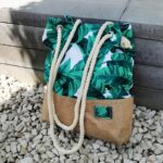 Torba plażowa Liście Pleciona PL151 - obrazek 3