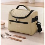 Torba termiczna do przenoszenia żywności LUNCH BOX 25x20,5x16,5 cm KP05K - obrazek 2