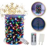 Zewnętrzne/wewnętrzne lampki choinkowe drucik 500 LED 50m, Multikolor LAMP36MULTI