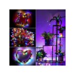 Zewnętrzne/wewnętrzne lampki choinkowe drucik 500 LED 50m, Multikolor LAMP36MULTI - obrazek 4